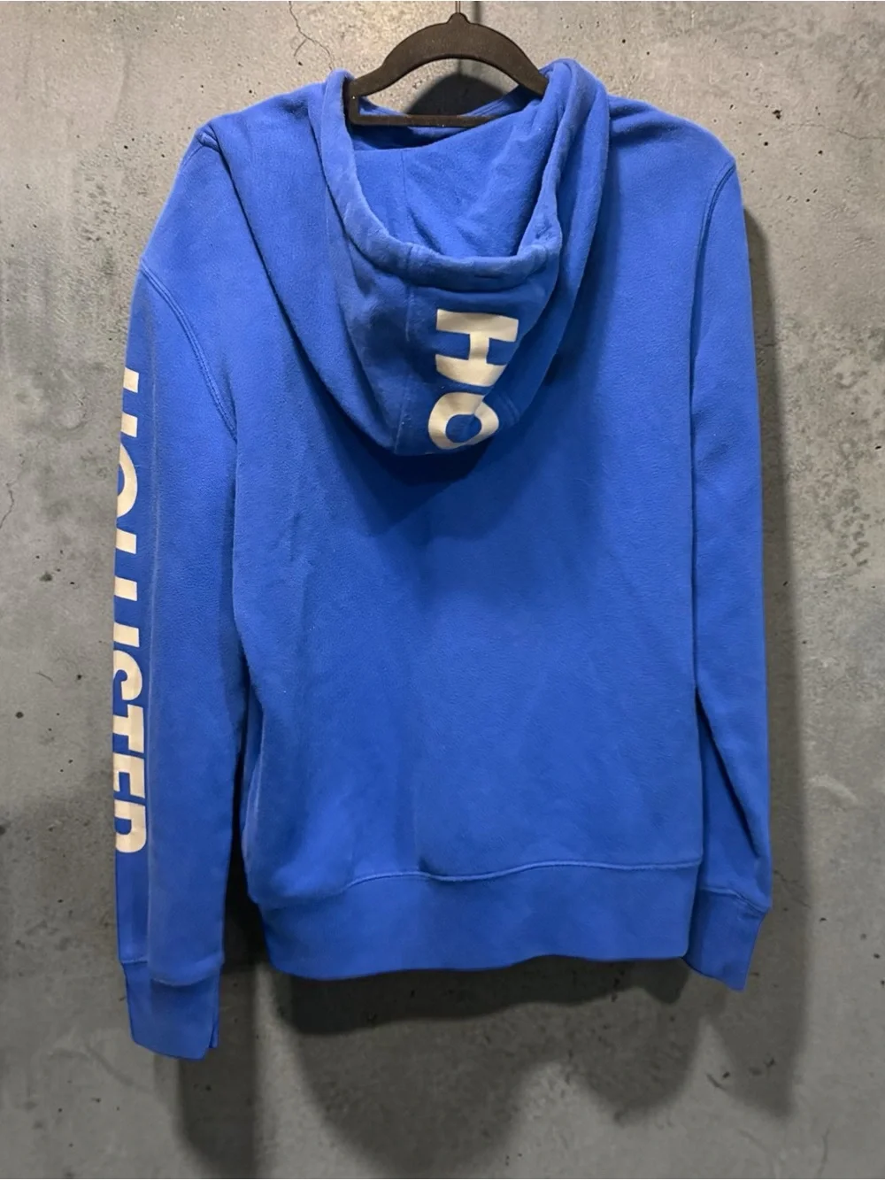 Hollister Royal Blue Crewneck Logo Pullover